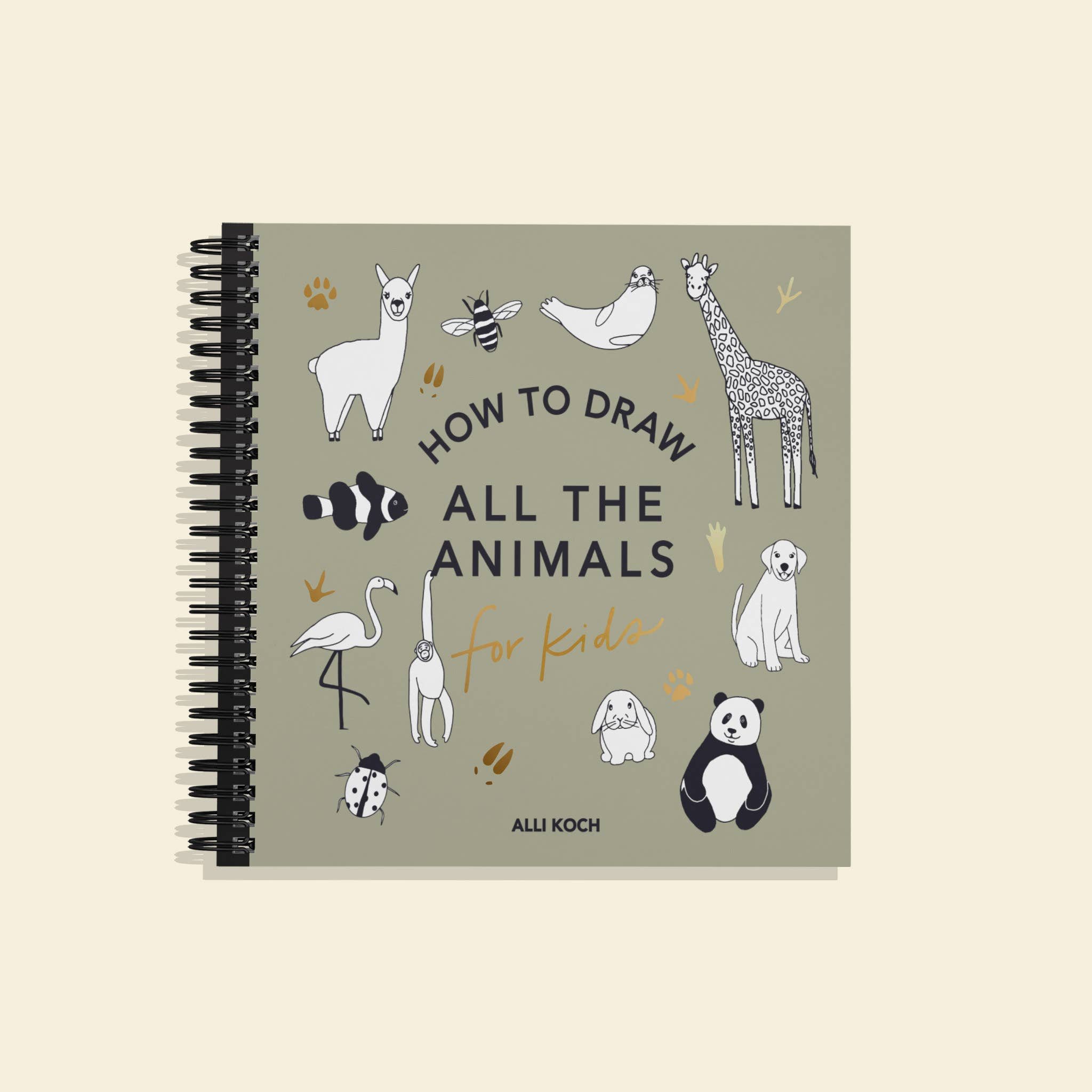 How to Draw Books for Kids (Spiral) || All the Animals