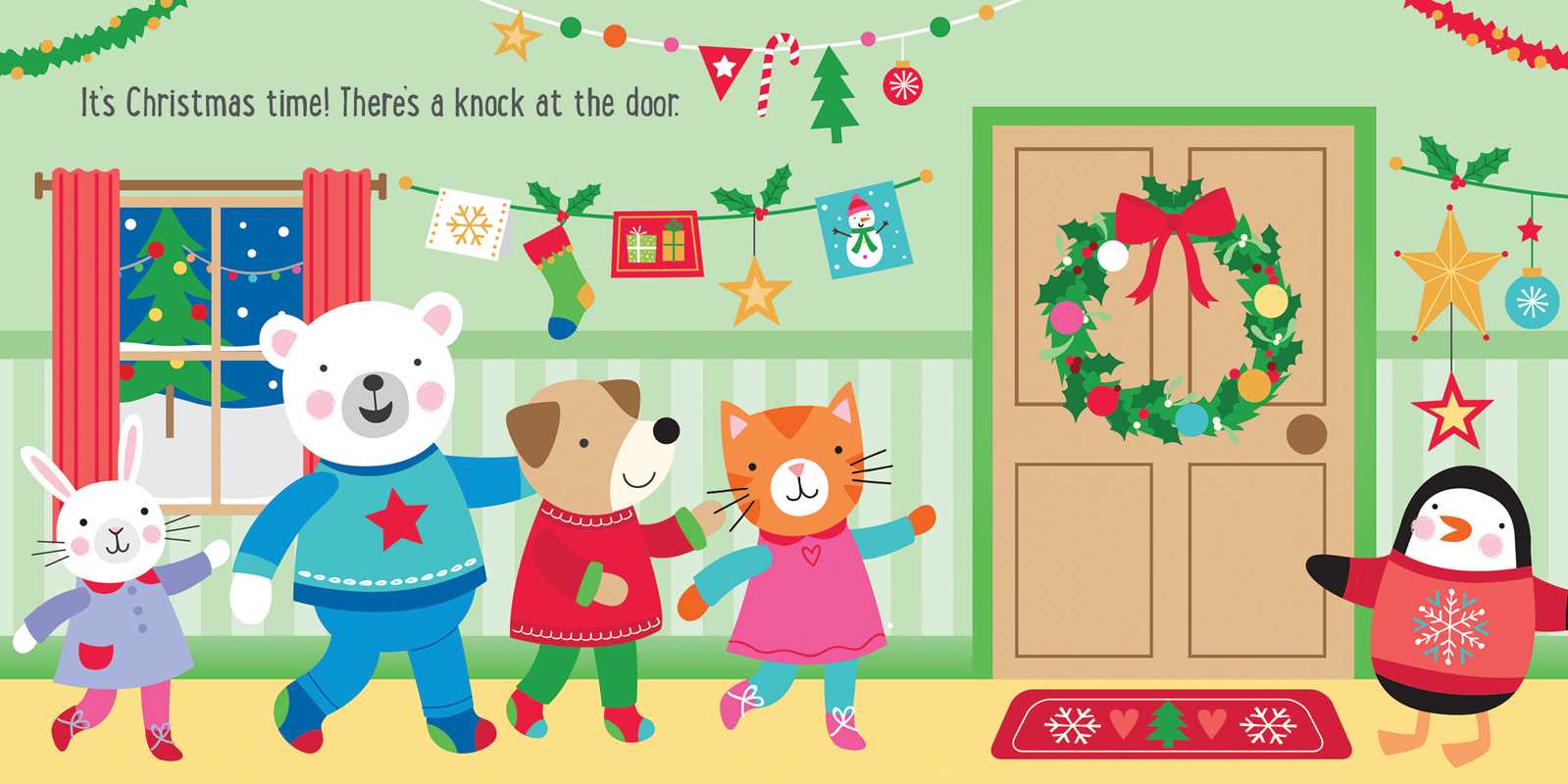 Santa's Surprise: Lift-the-Flap Book
