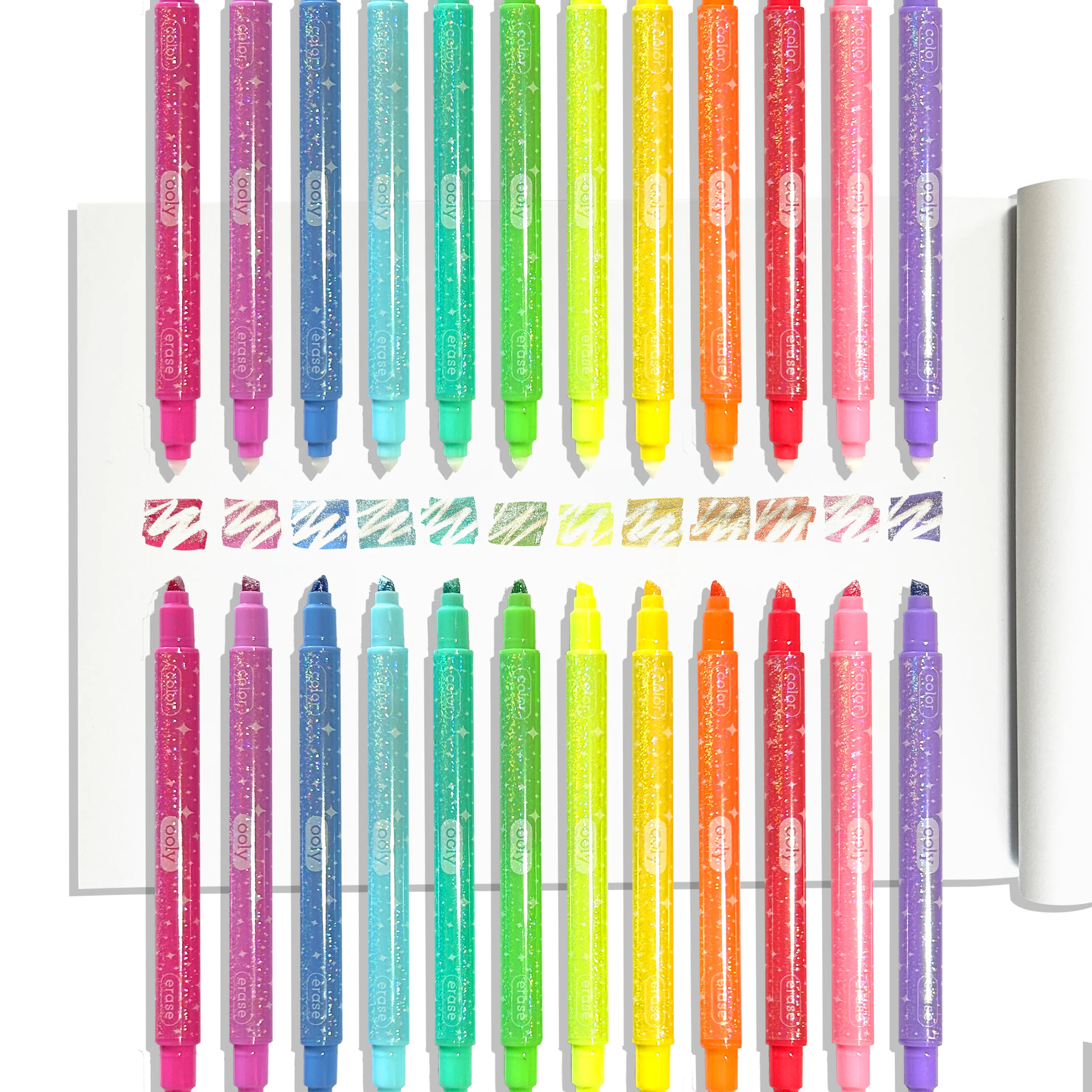 Make no Mistake! Glittery Erasable Markers