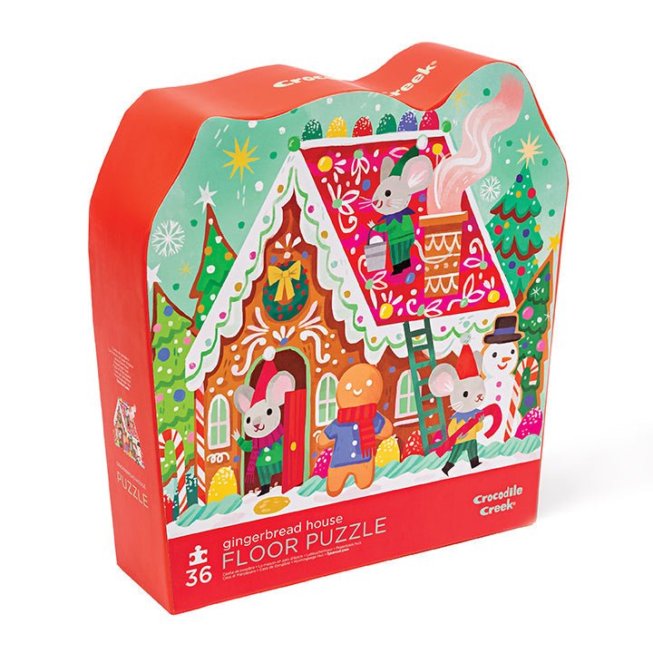 36 - Piece Puzzle - Gingerbread House