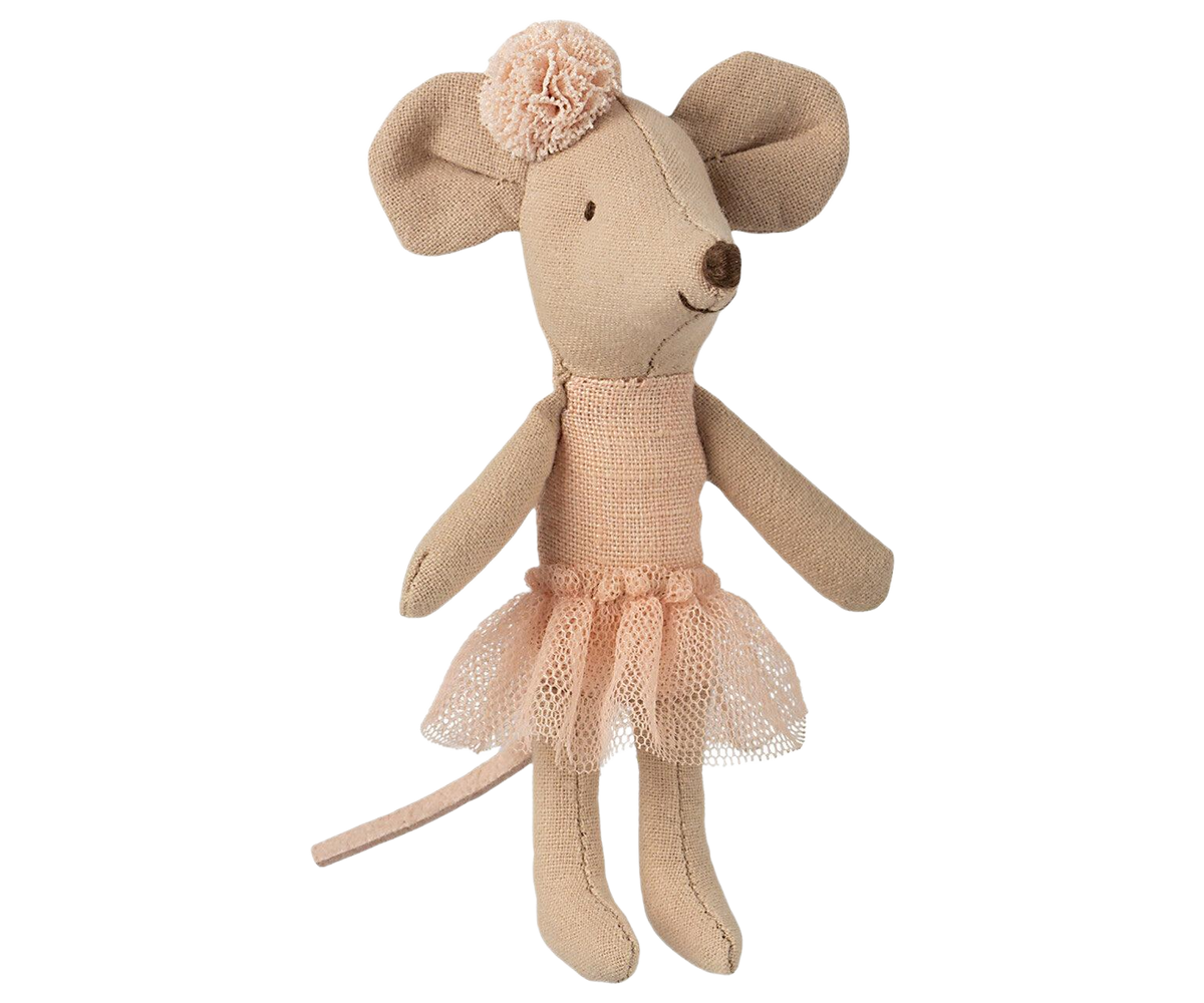 Ballerina Mouse, Little Sister - Light Pink