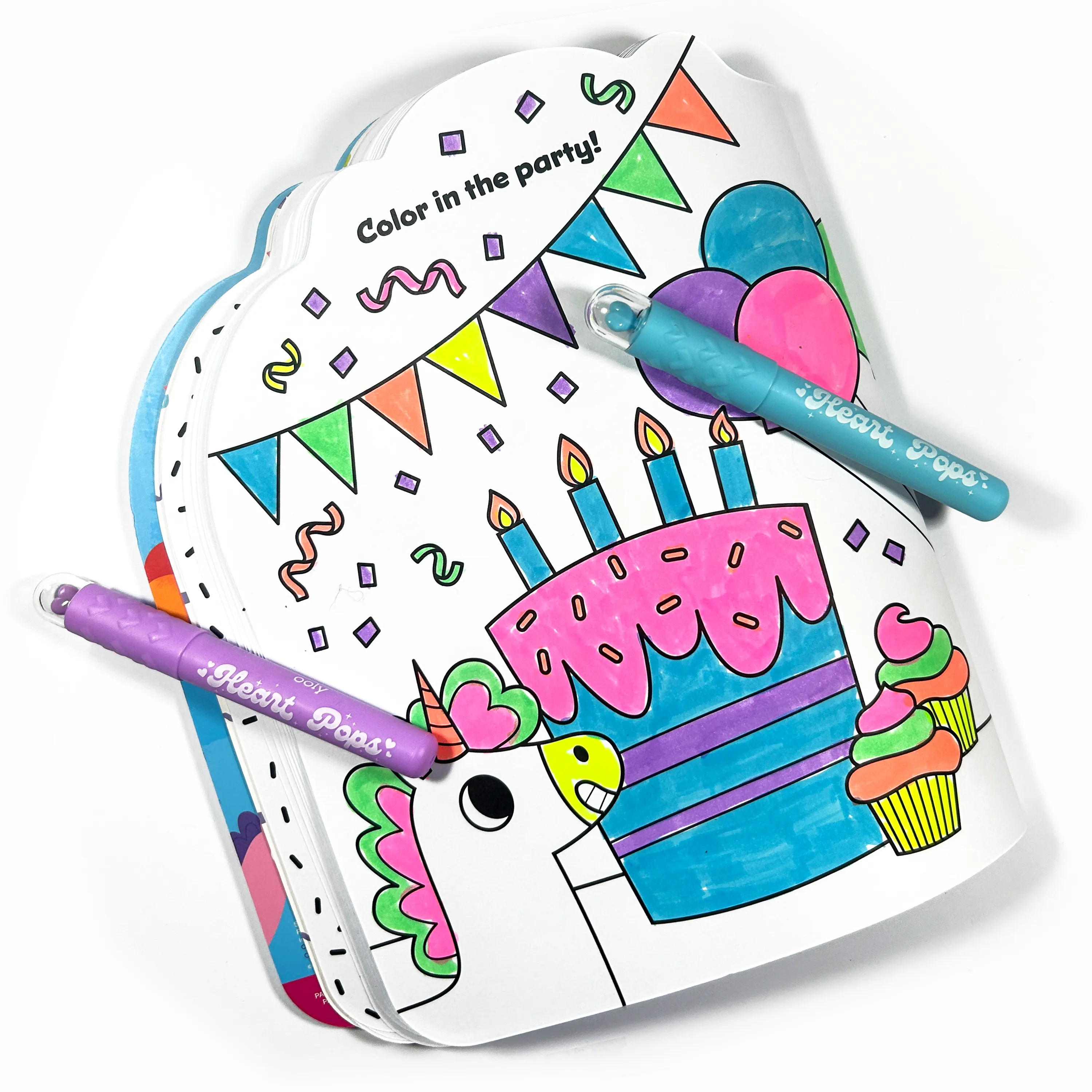 Heart Pops || Neon Highlighters