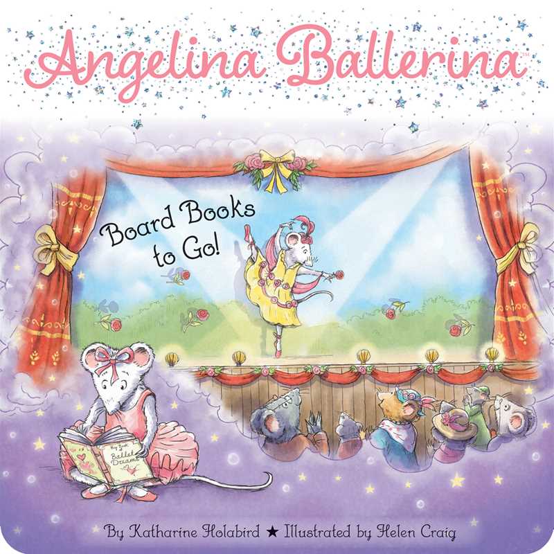 Angelina Ballerina Board Books to Go! (Boxed Set)