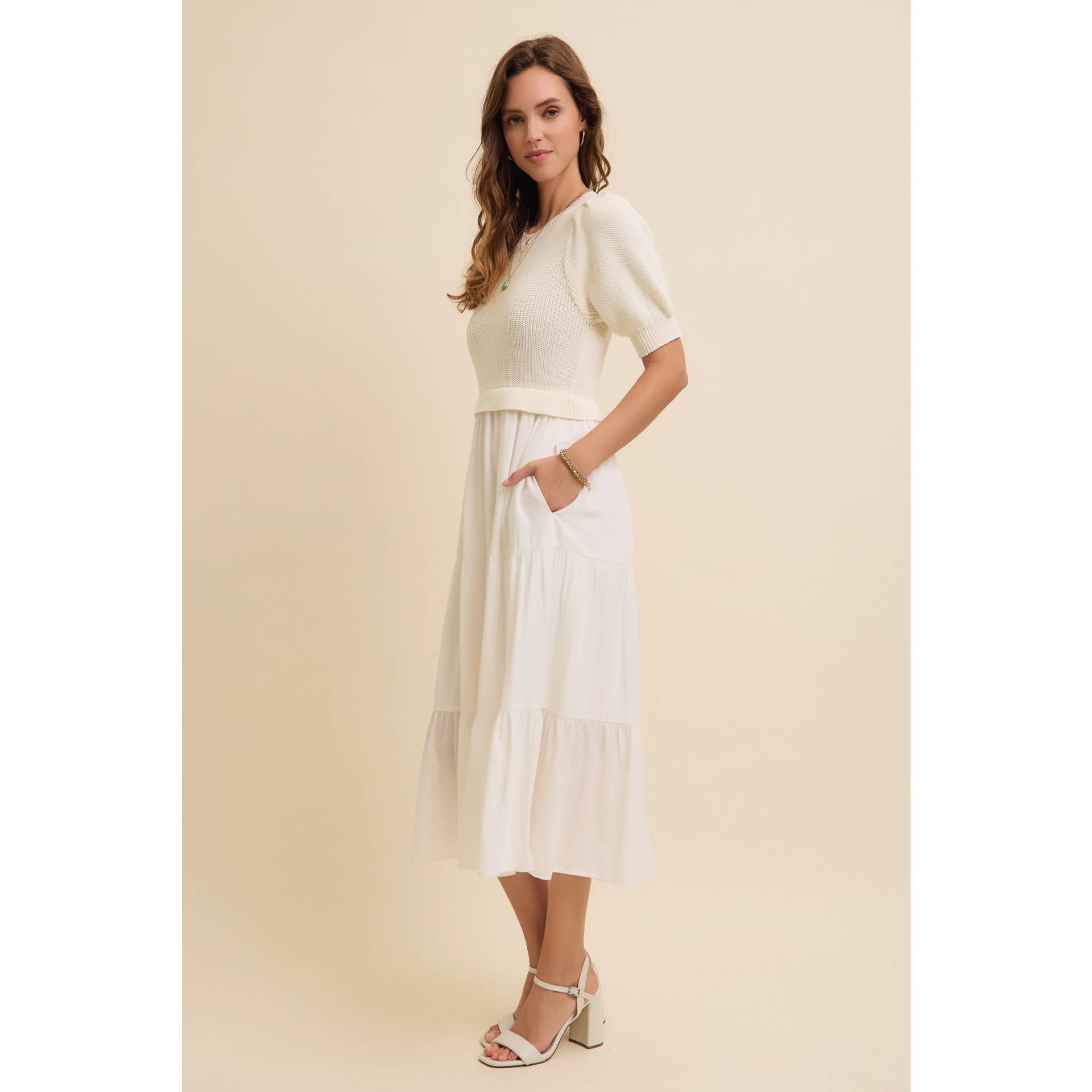 Elise Knit Midi Dress