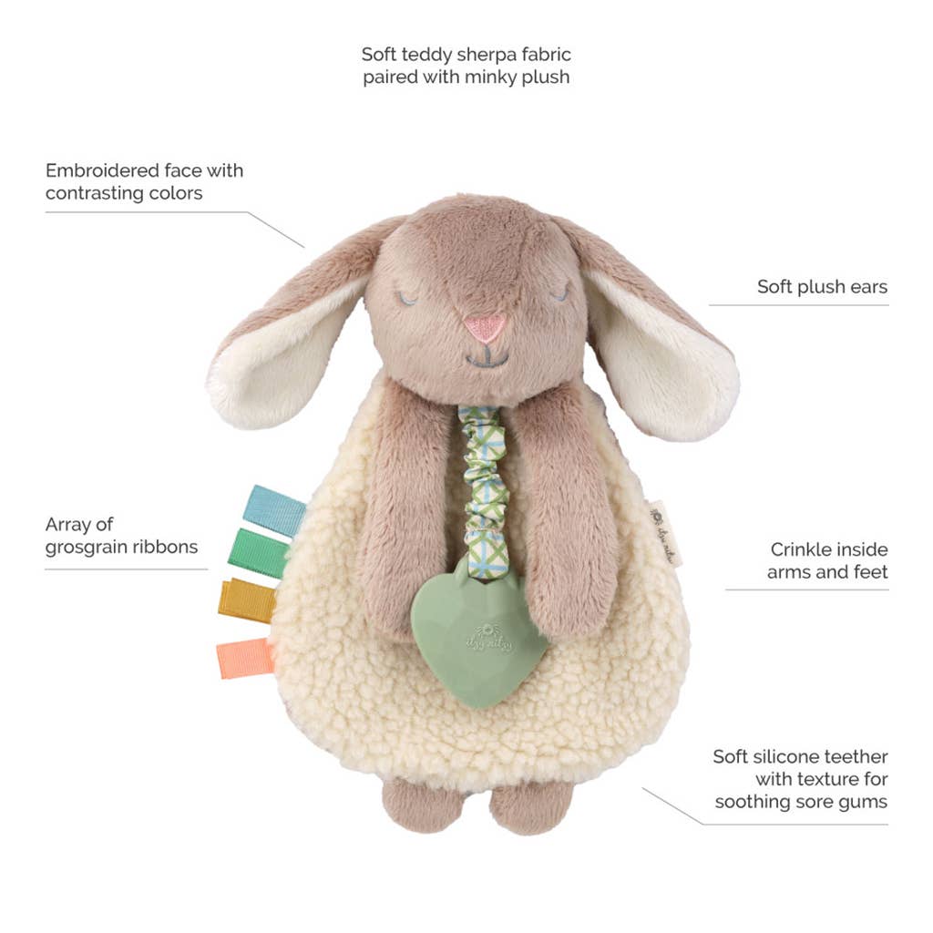 Taupe Bunny Itzy Lovey™ Plush