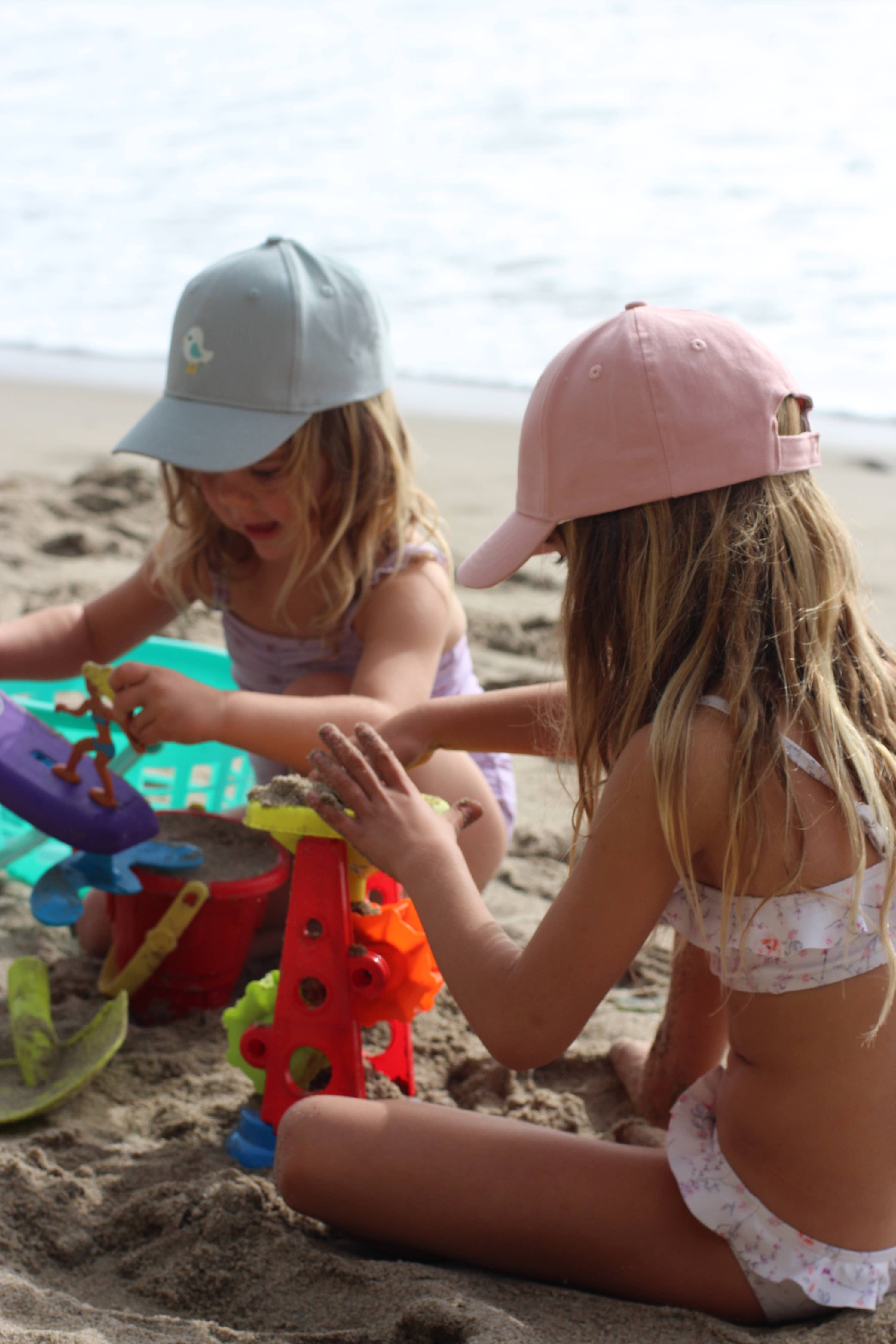 Kids Baseball Hat - Pink Strawberry