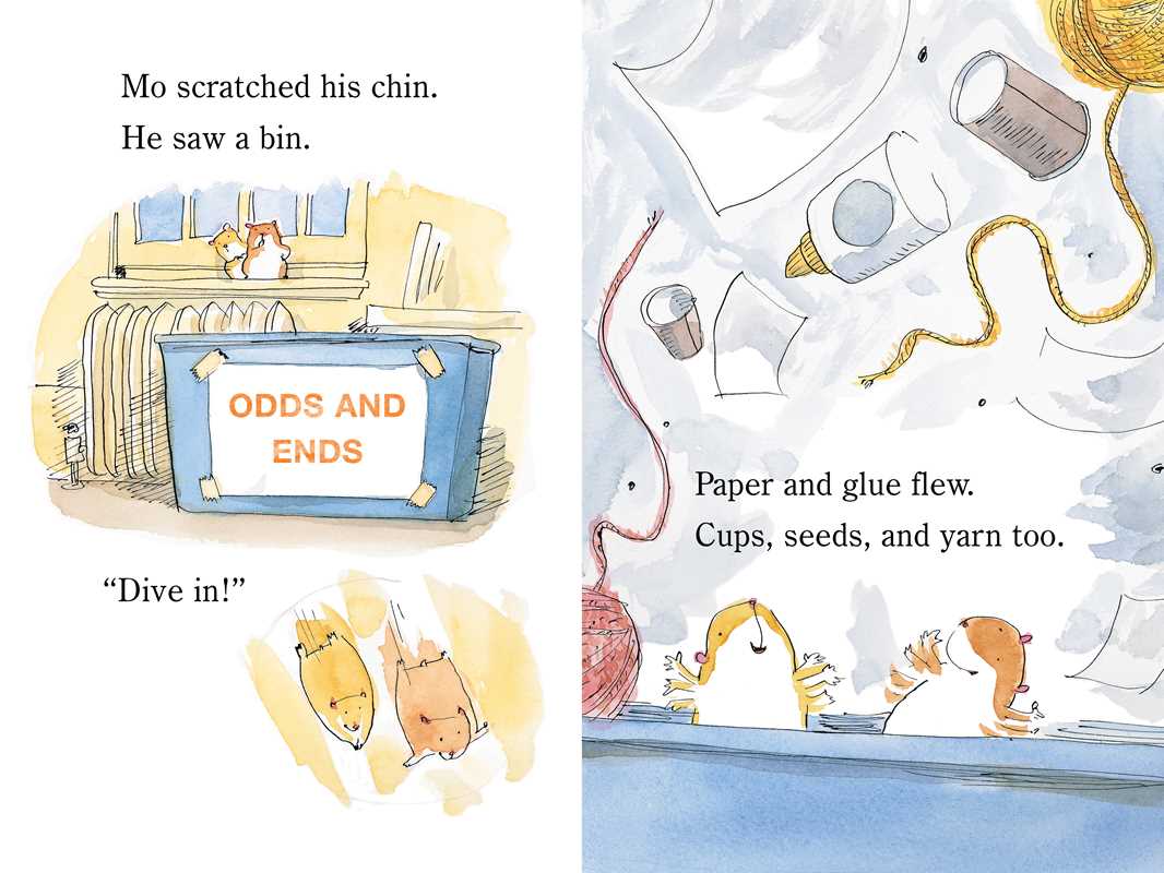 Max & Mo Make a Snowman