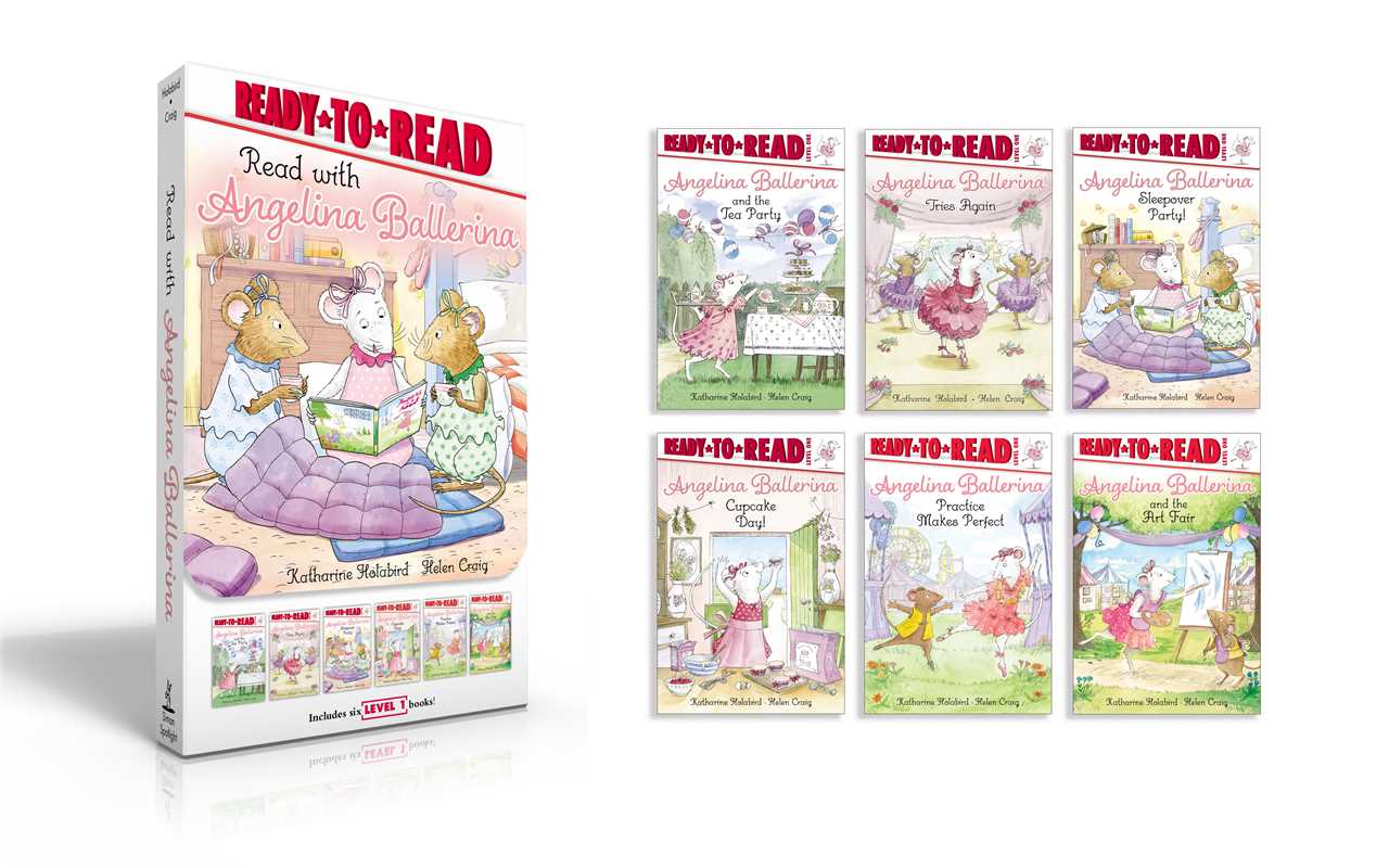 Read with Angelina Ballerina (Boxed Set)