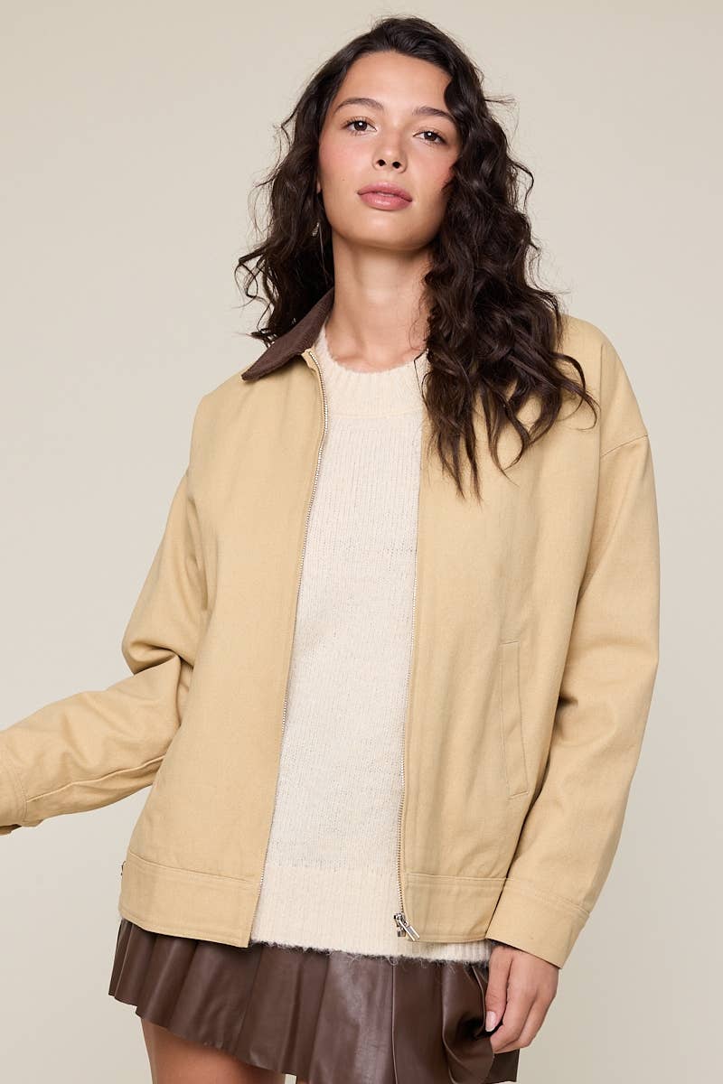 Henley Canvas Barn Jacket