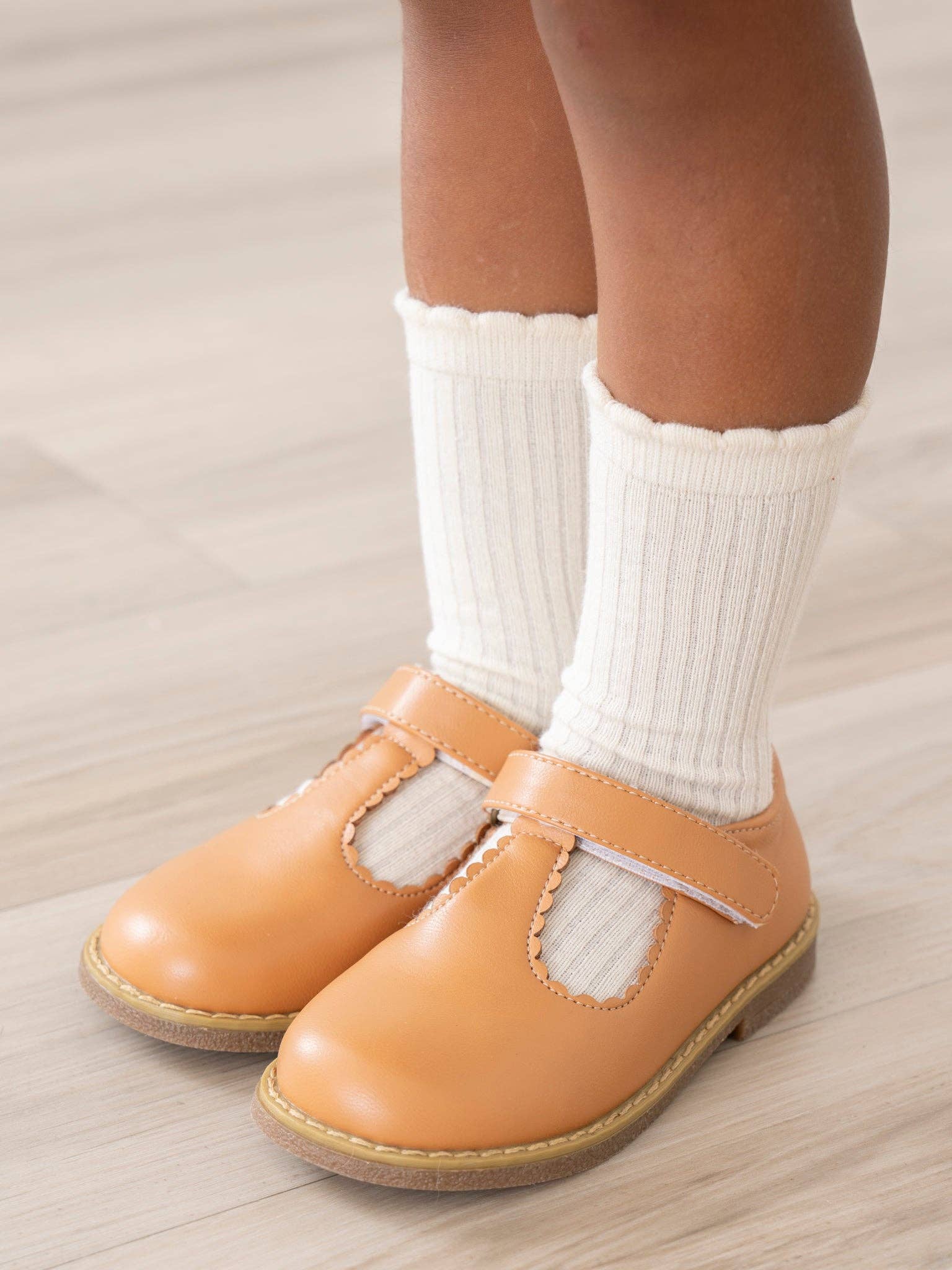 T-Strap Mary Jane || Hazelnut