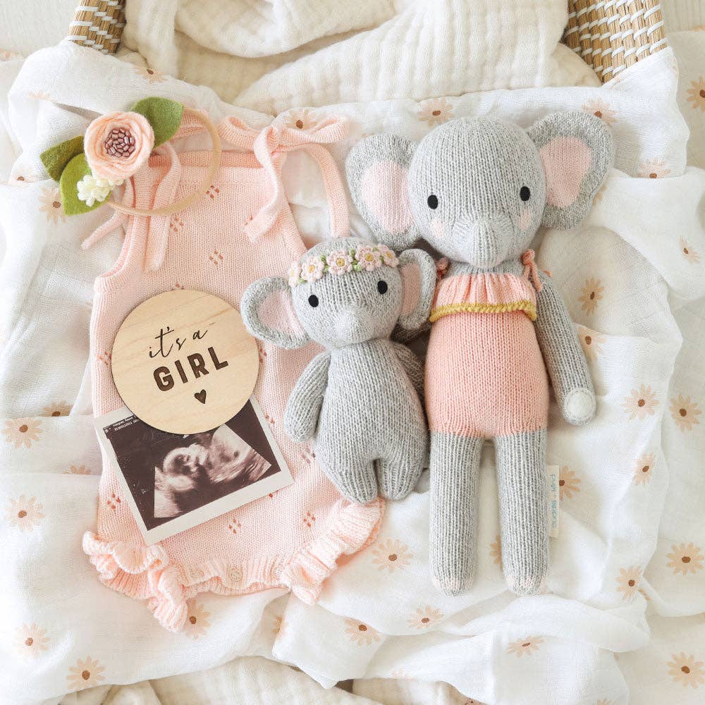 Baby Elephant || Blush Floral