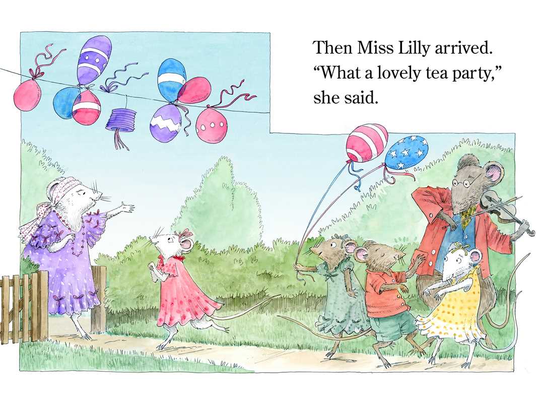 Angelina Ballerina and the Tea Party