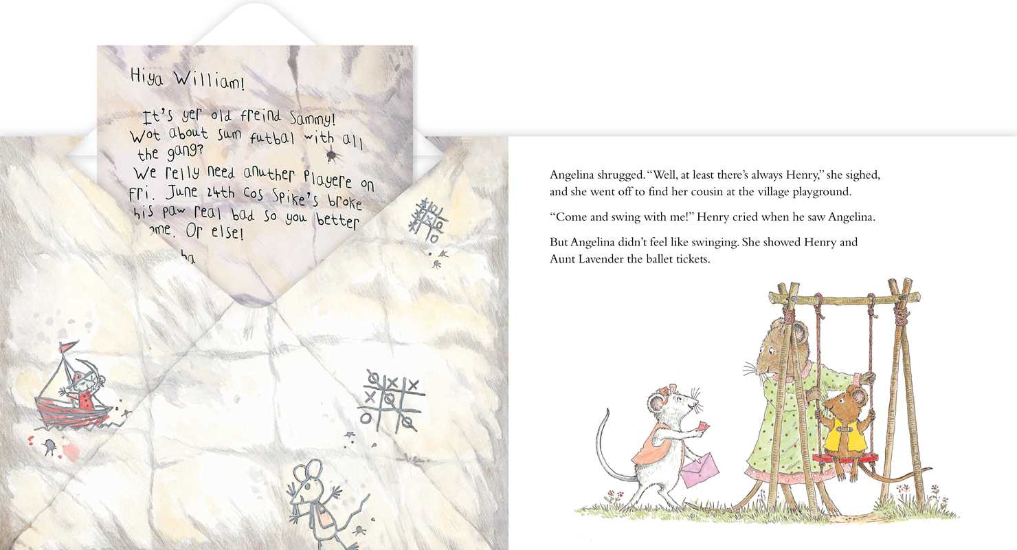 Angelina's Invitation to the Ballet