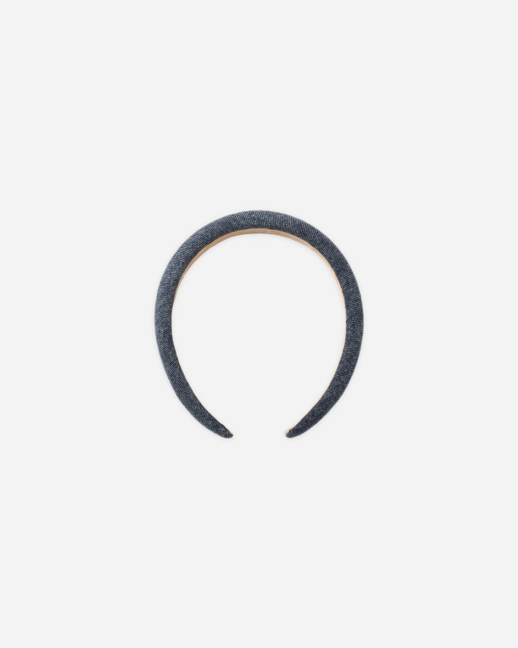 Padded Headband || Indigo