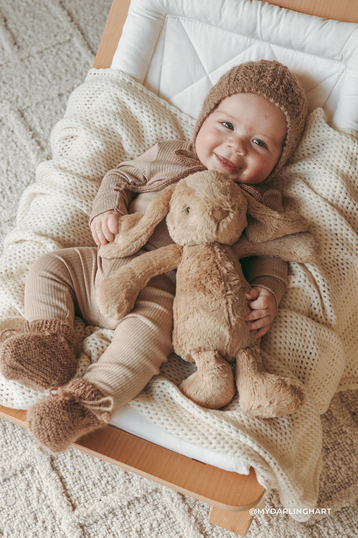 Snuggle Bunnies Plush Penelope || Caramel