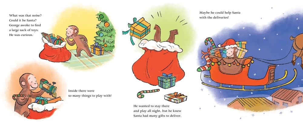 It’s Christmas, Curious George!