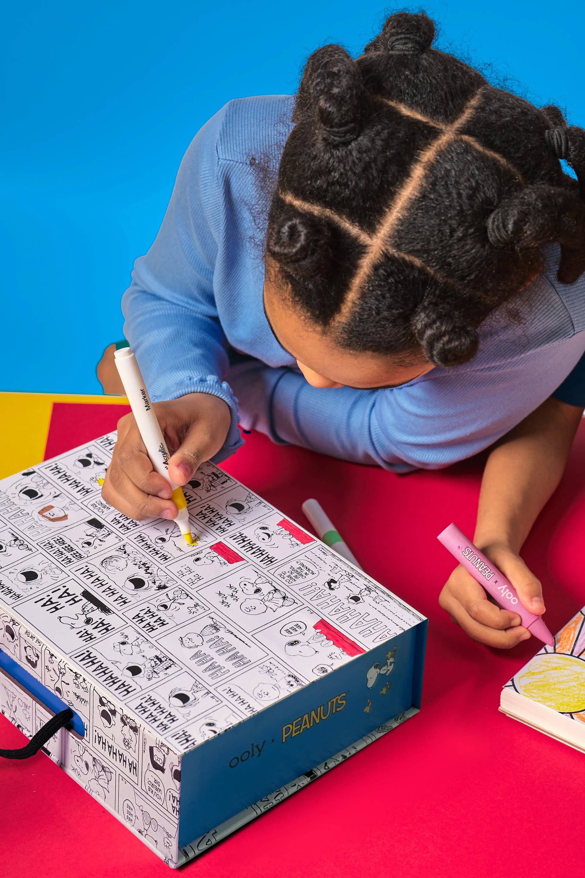 OOLY x Peanuts - Coloring Activity & Sticker Kit