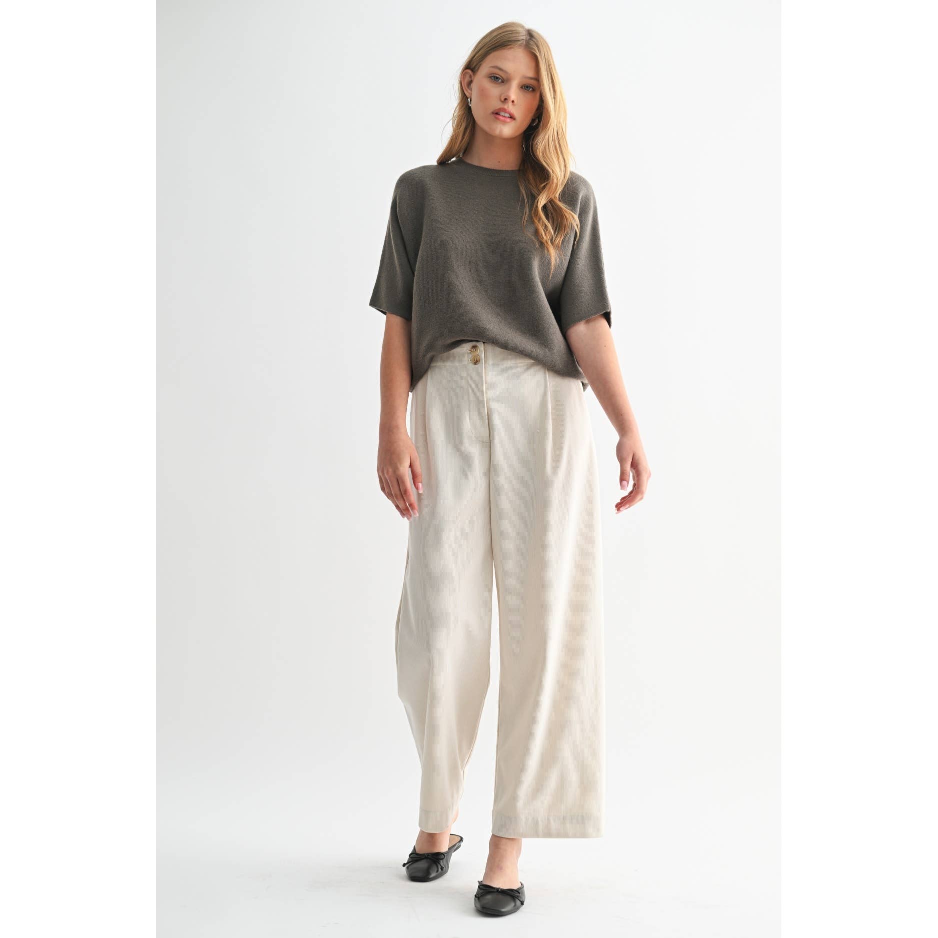 Dolman Sleeve Seater || Brown
