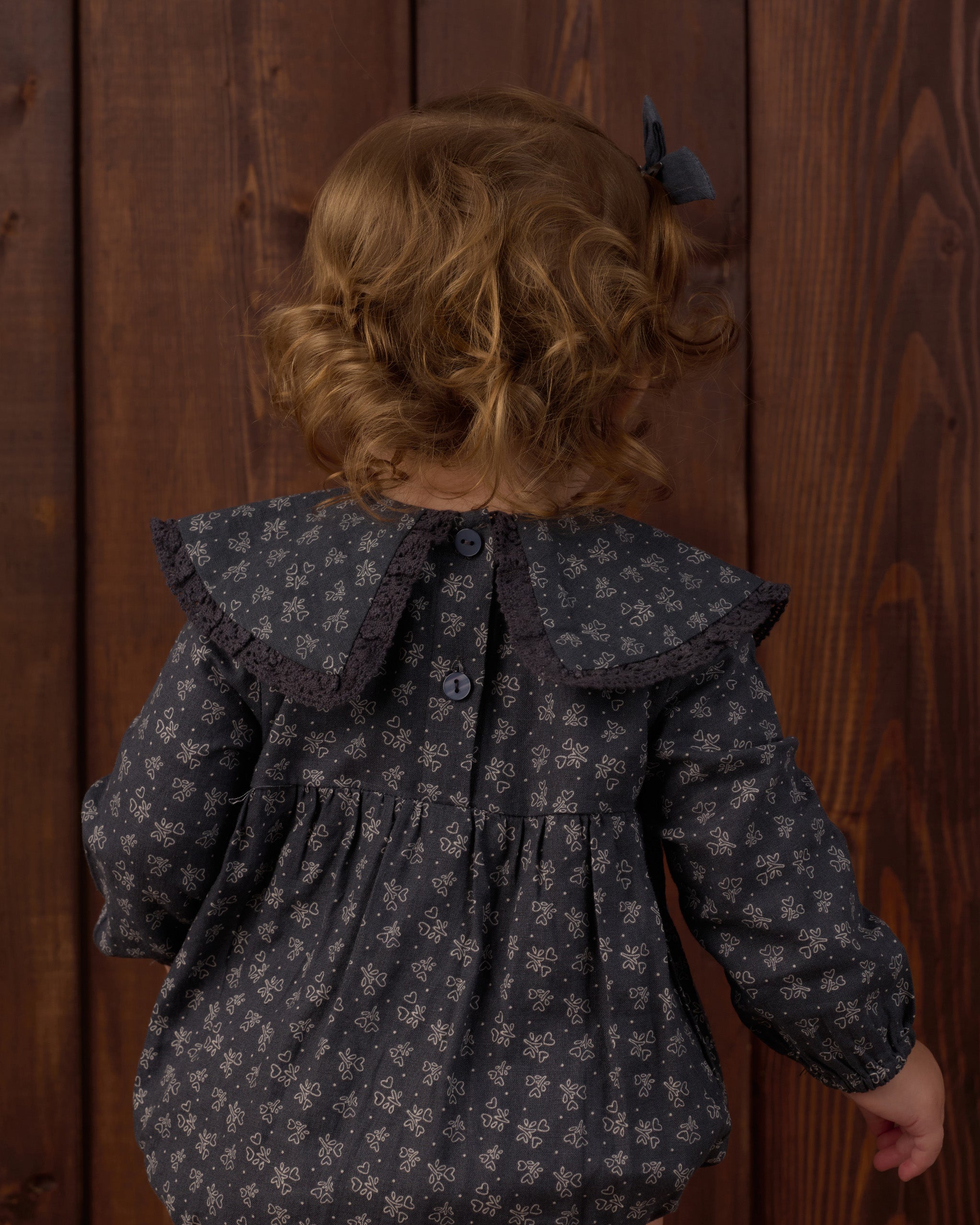 Fern Romper || Heart Ditsy