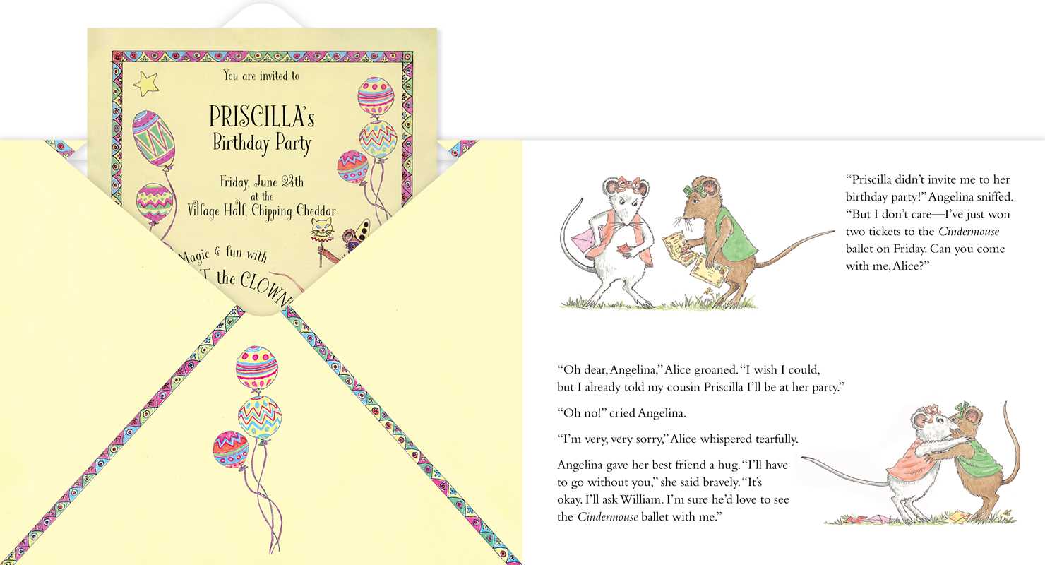 Angelina's Invitation to the Ballet