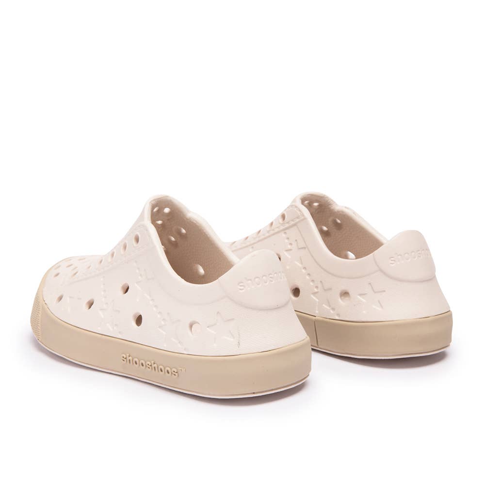 TODDLER KIDS SHOES WATERPROOF SNEAKERS | CREAM TAN