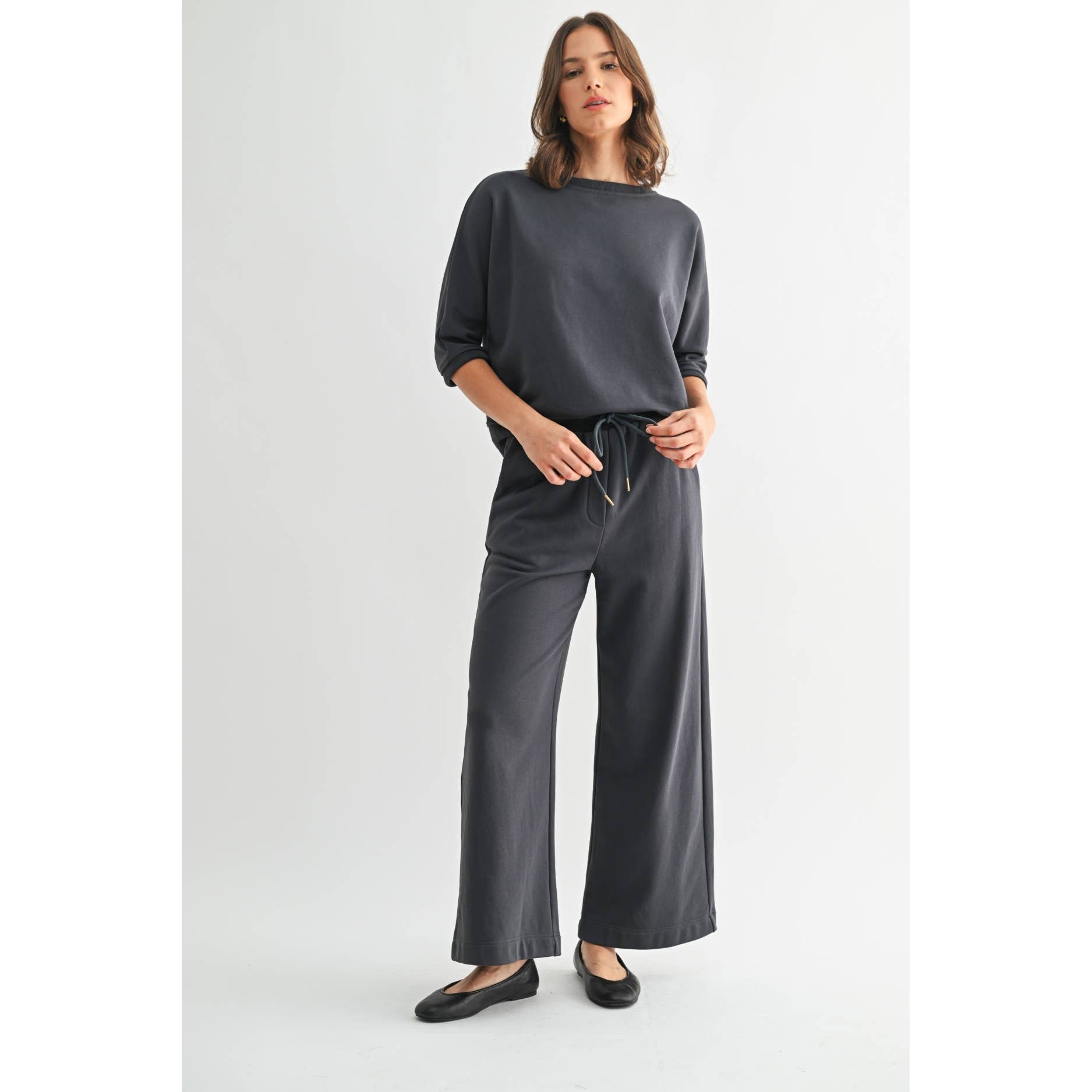 Straight Leg Pants || Truffle
