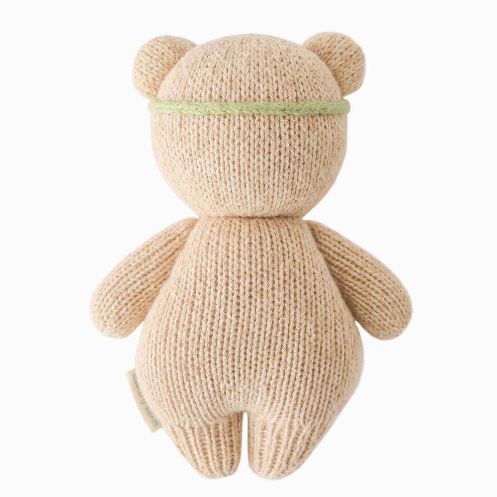 Baby Honey Bear || Ivory Floral