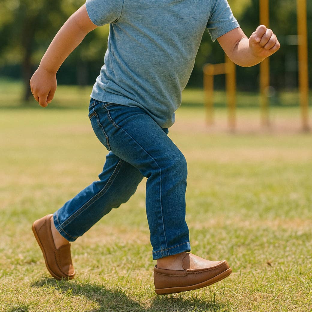 Thaddeus Youth Slip-On Moccasin