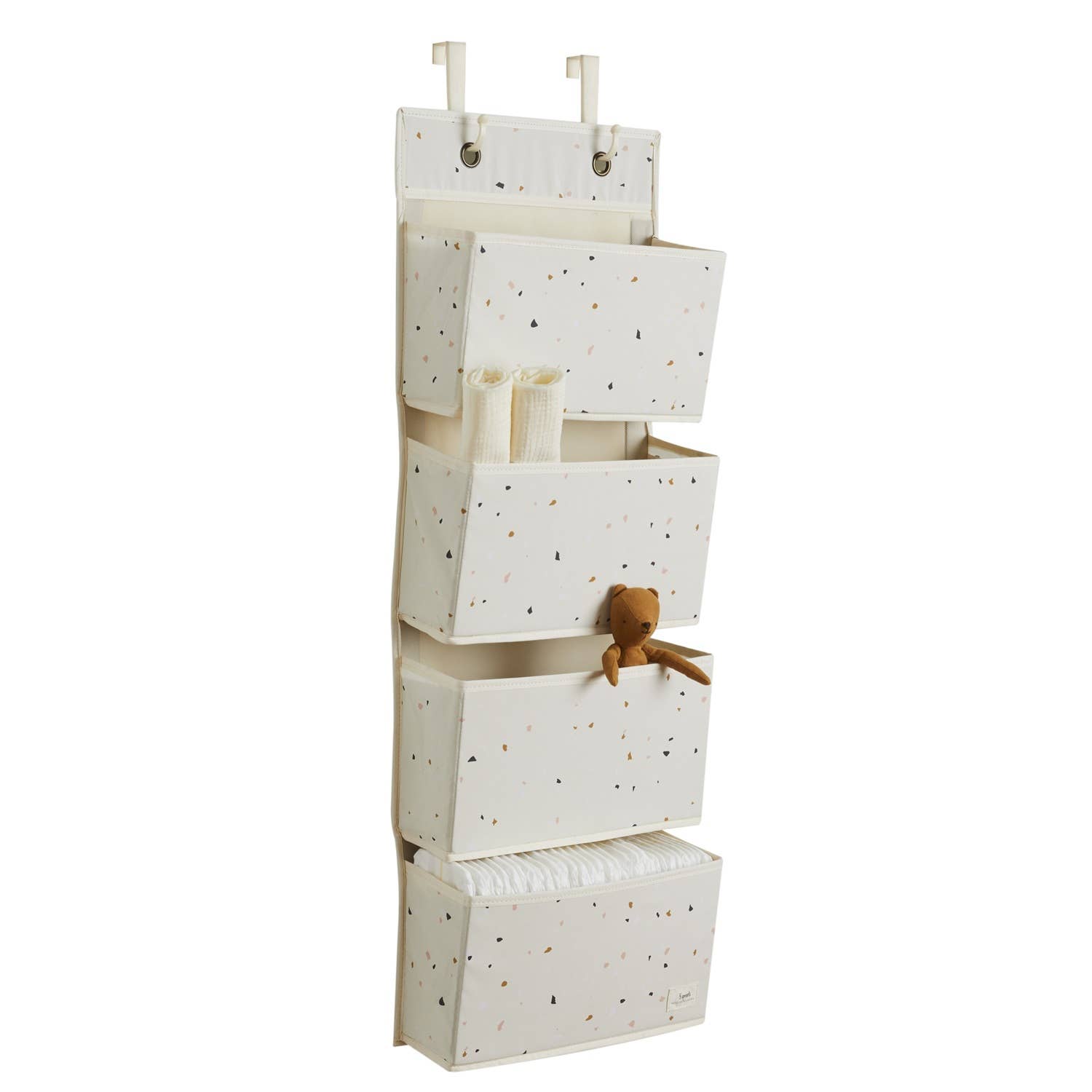 Over the Door Organizer || Terrazzo Cream