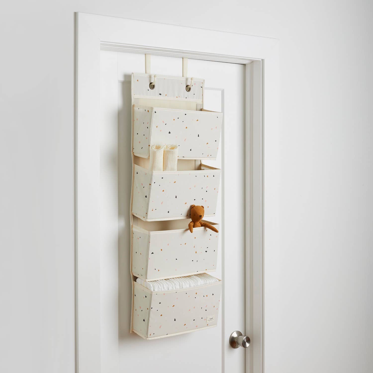 Over the Door Organizer || Terrazzo Cream