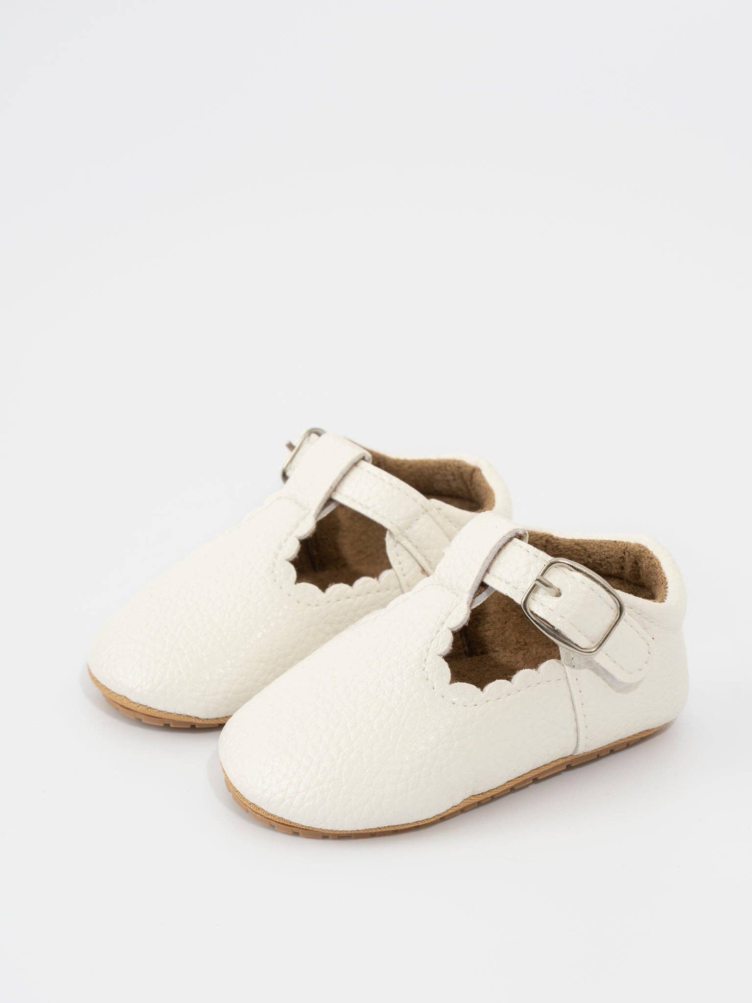 Mary Jane Shoes || Ivory White