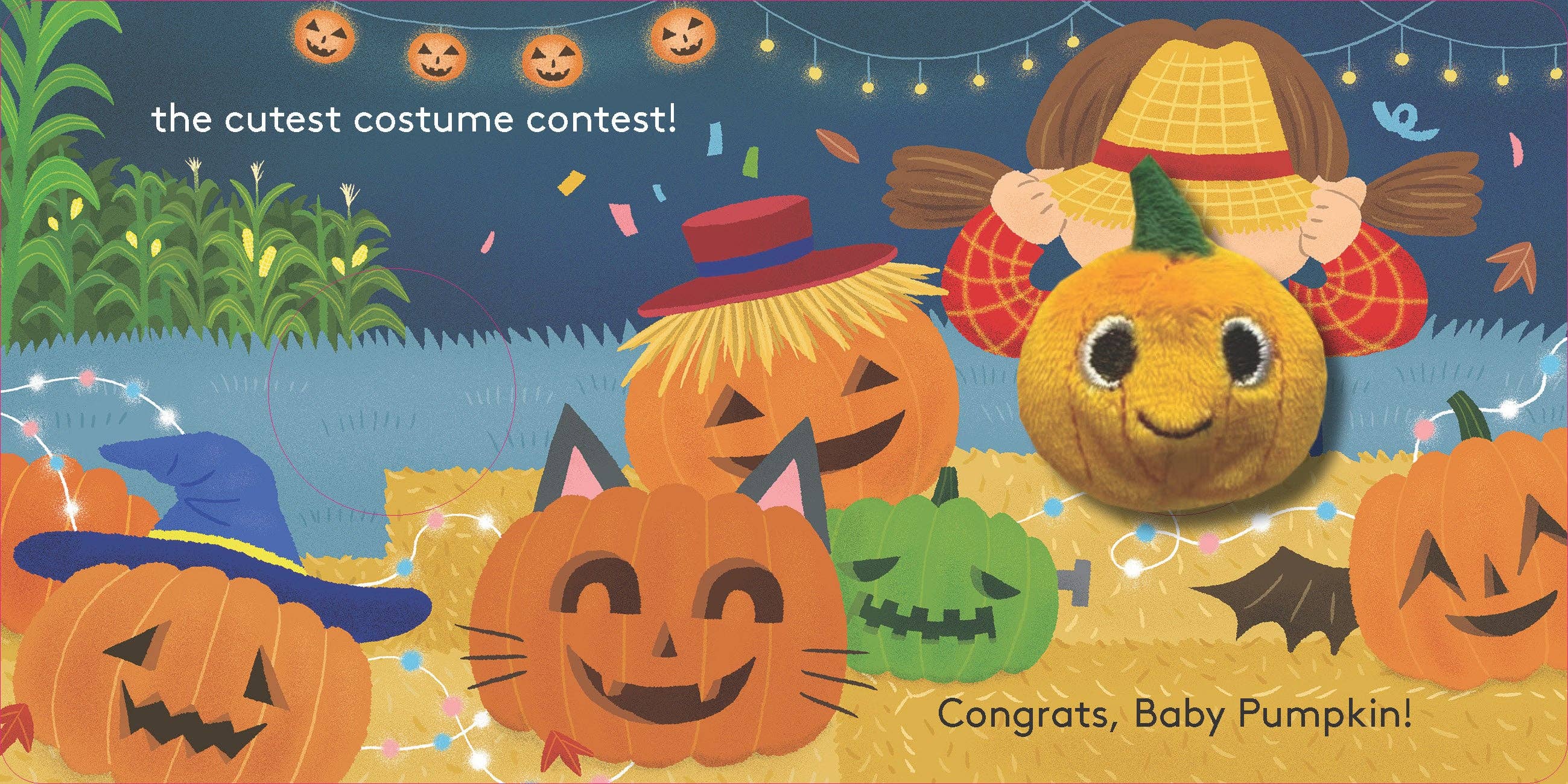 Finger Puppet Book ||  Baby Pumpkin