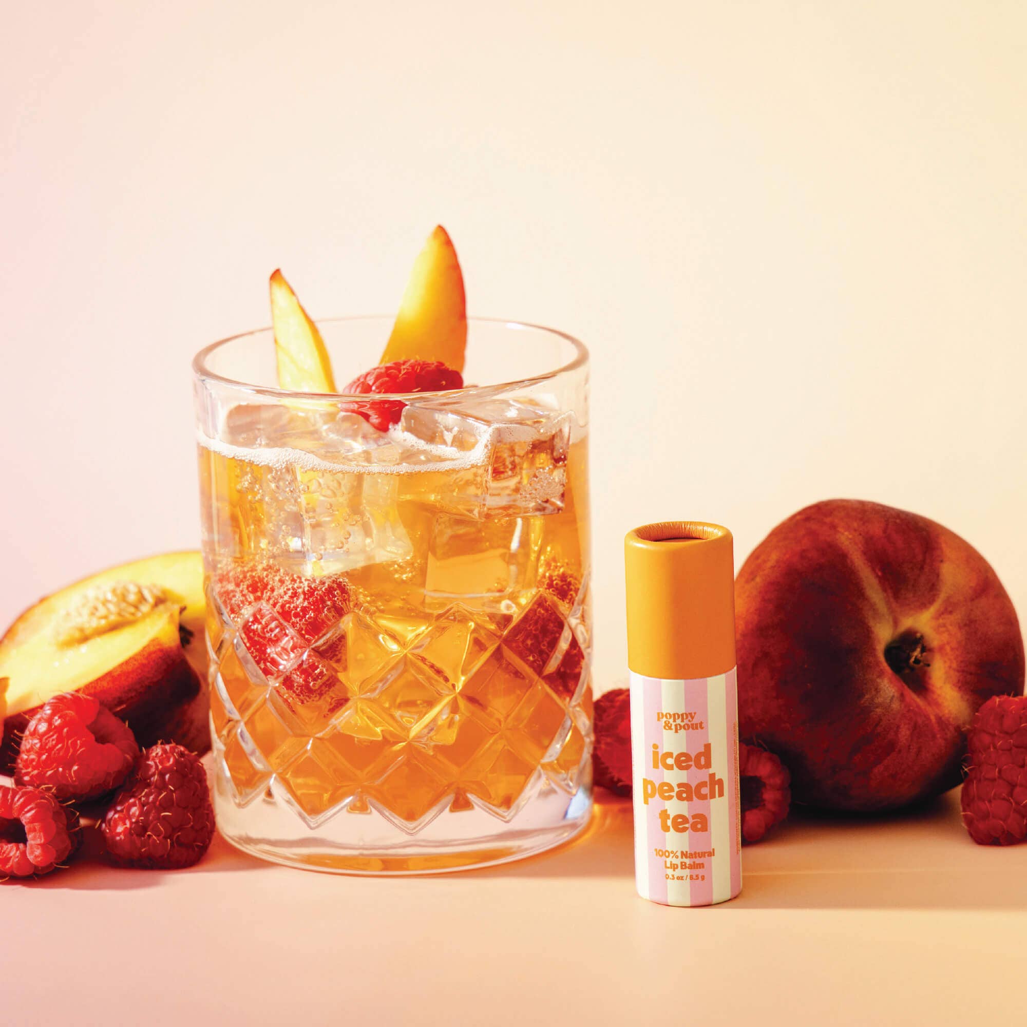 Lip Balm - Retro Refreshers || Iced Peach Tea