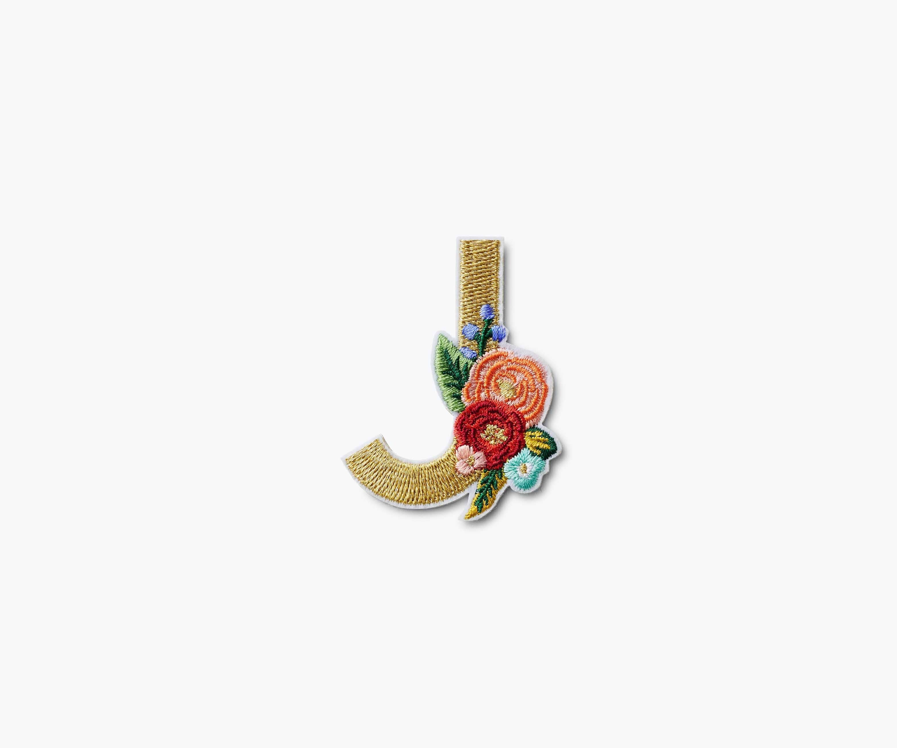 Garden Party Monogram Patch