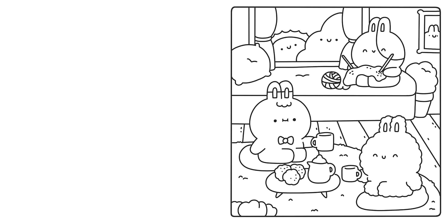 Cute & Cozy Coloring - Cheery