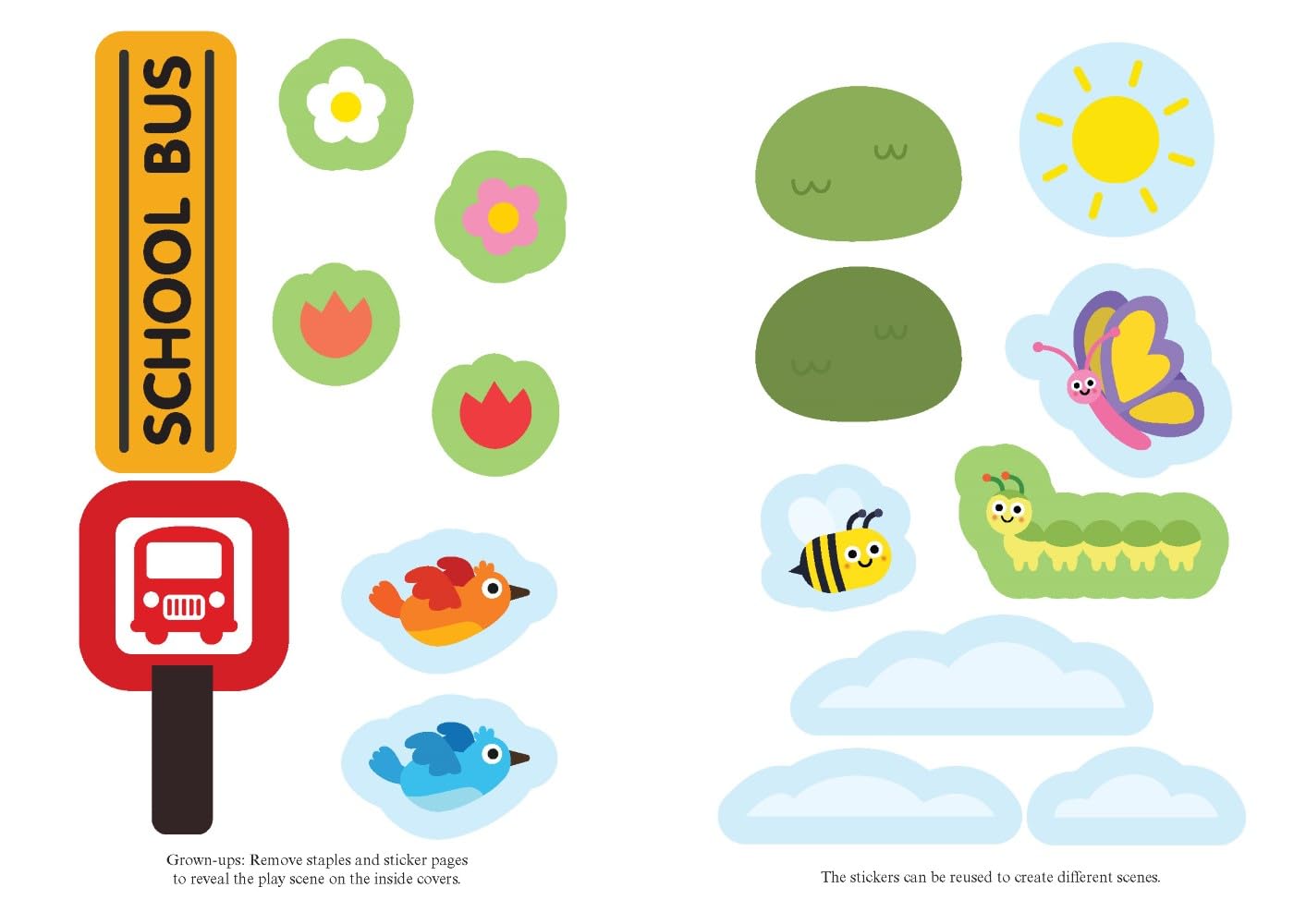 Super Simple The Wheels on the Bus Sticker Activity Book