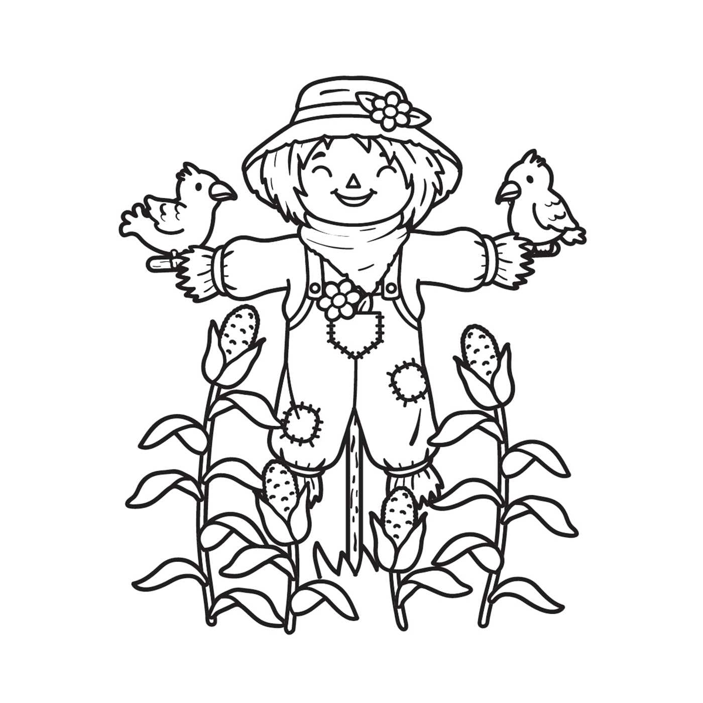 Fall Harvest Mini Coloring Book