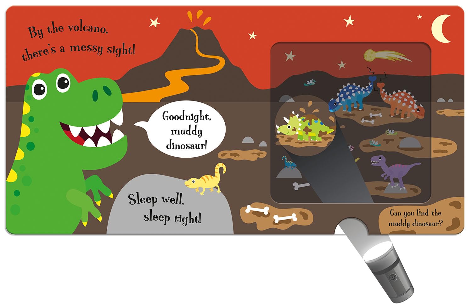 Goodnight T. Rex (Magic Flashlight Books)