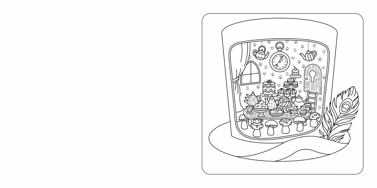 Tiny Worlds: Cute Coloring