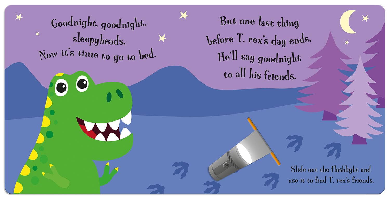 Goodnight T. Rex (Magic Flashlight Books)