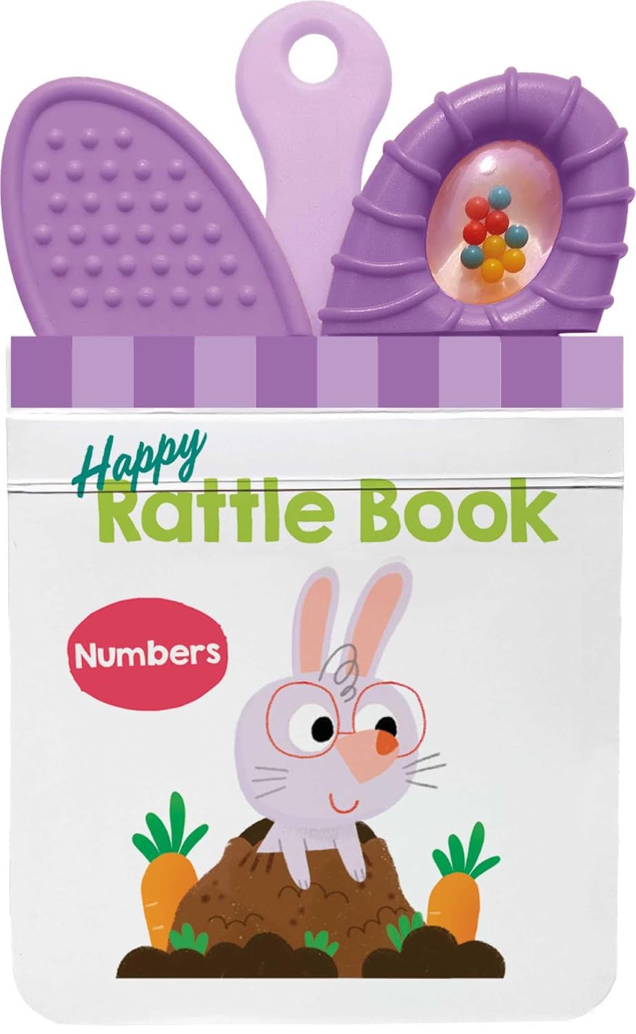 Happy Rattle Book - Numbers
