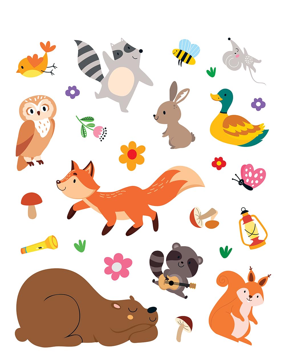 In the Forest Jelly Sticker Activity Pad