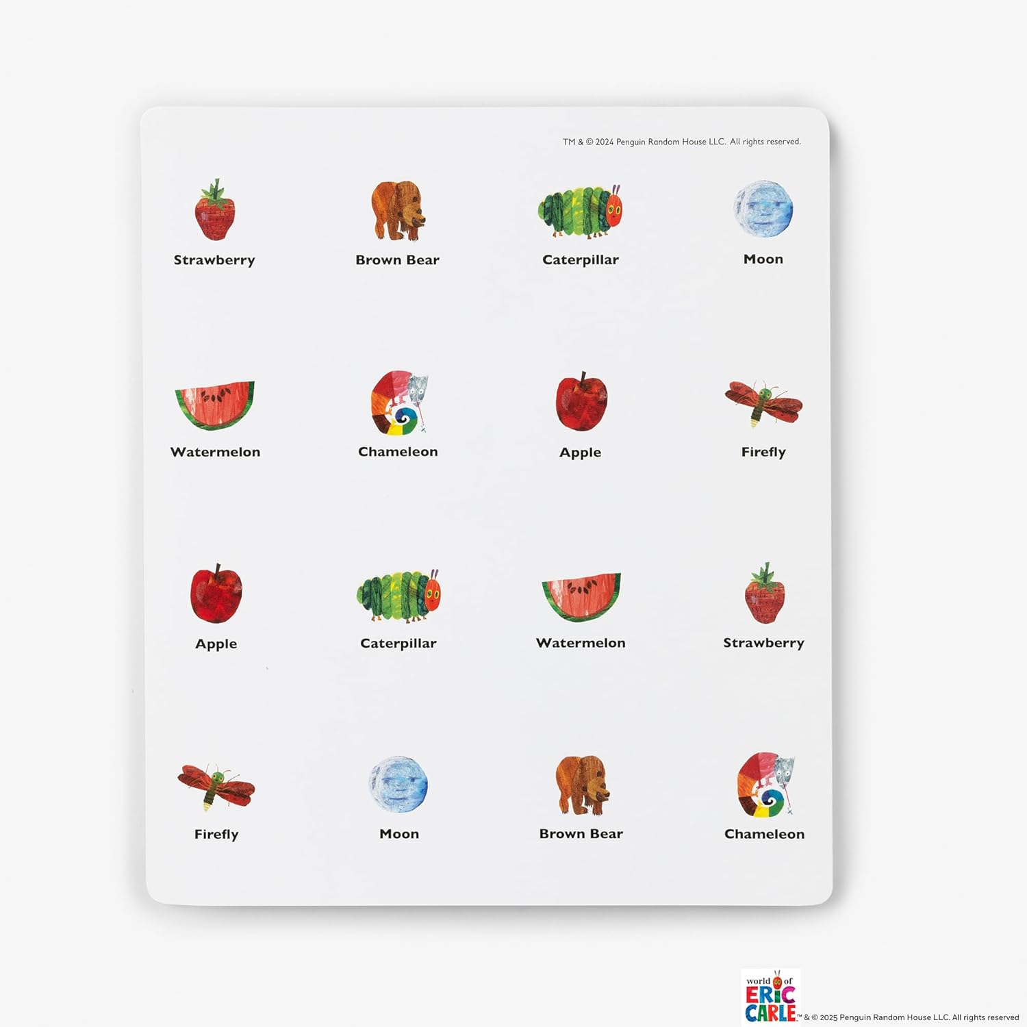Clarkson Potter The Very Hungry Caterpillar's Travel Matching Game