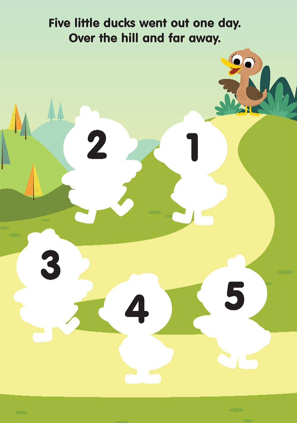 Super Simple Five Little Ducks Sticker Activity Book
