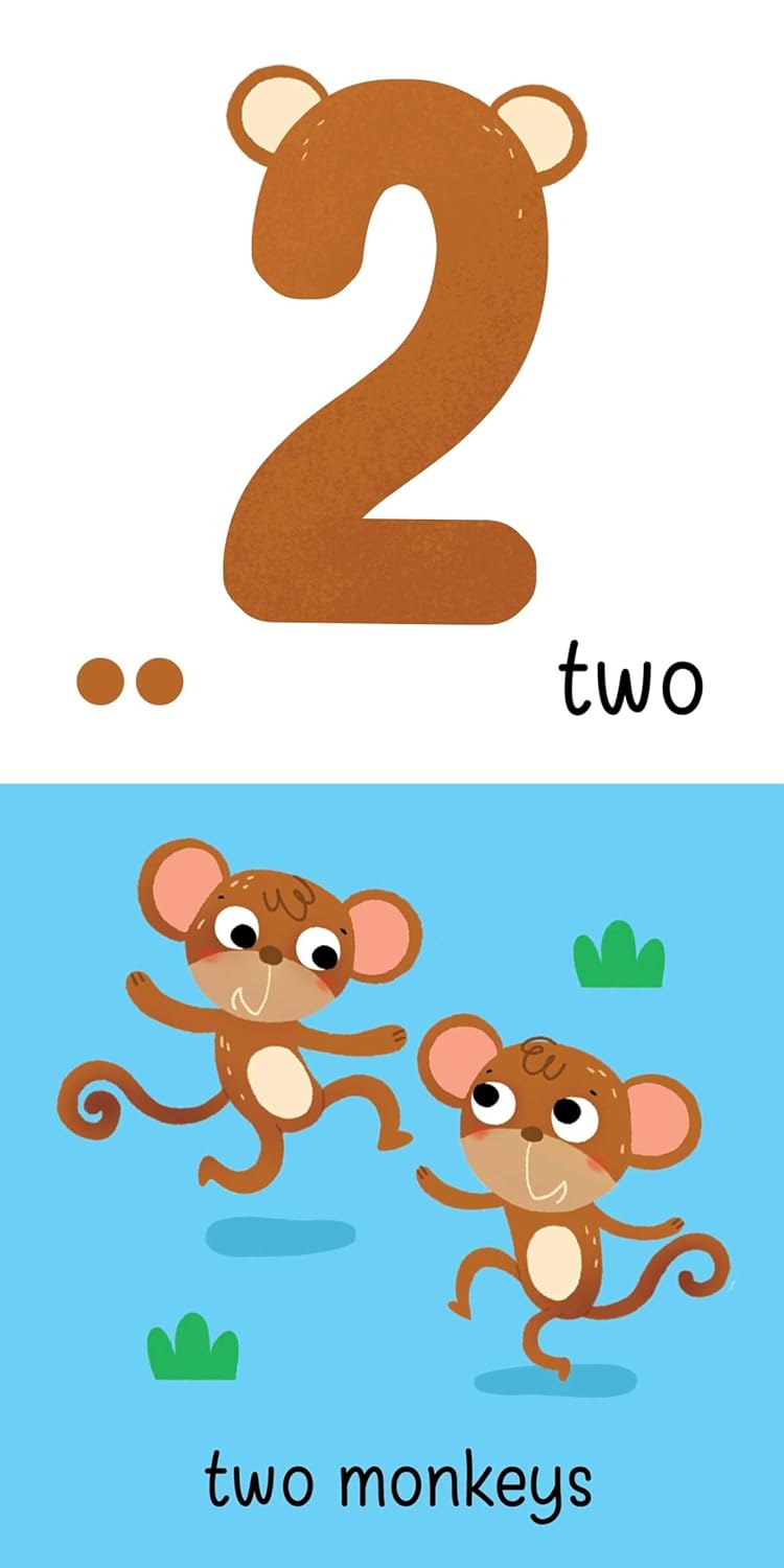 Happy Rattle Book - Numbers