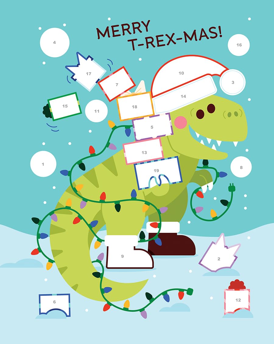 My Very First Sticker by Number Christmas