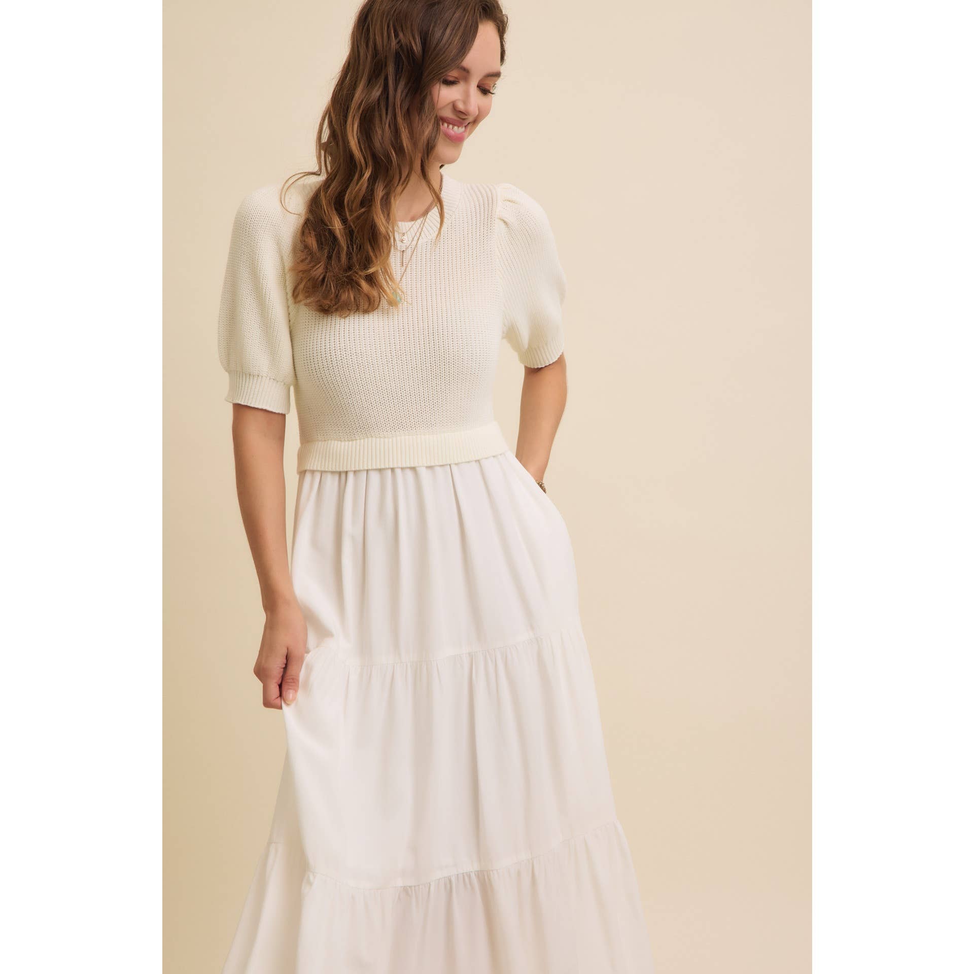 Elise Knit Midi Dress
