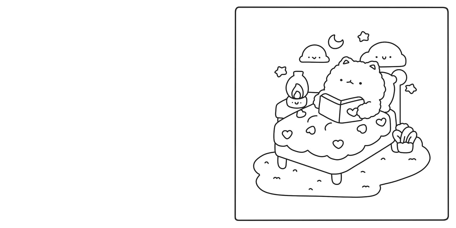 Cute & Cozy Coloring - Cheery