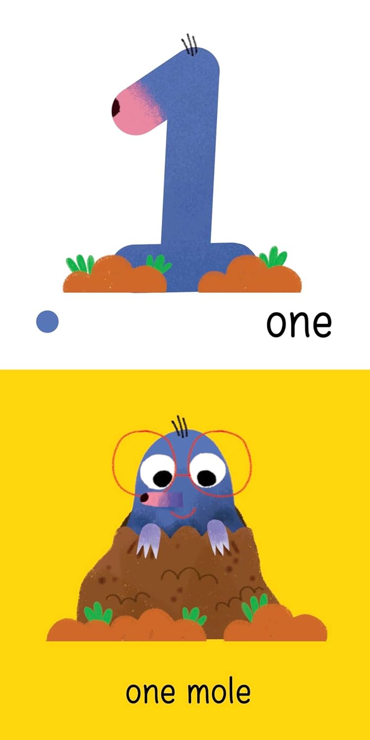 Happy Rattle Book - Numbers