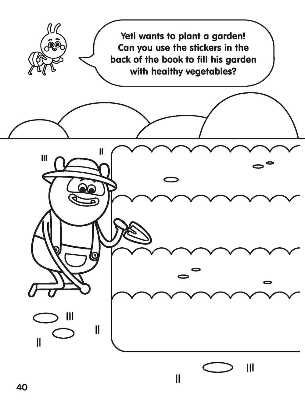 The Bumble Nums Coloring & Activity Book